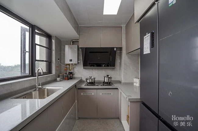 99㎡三居,在繁華都市中打造恬靜溫馨的居所